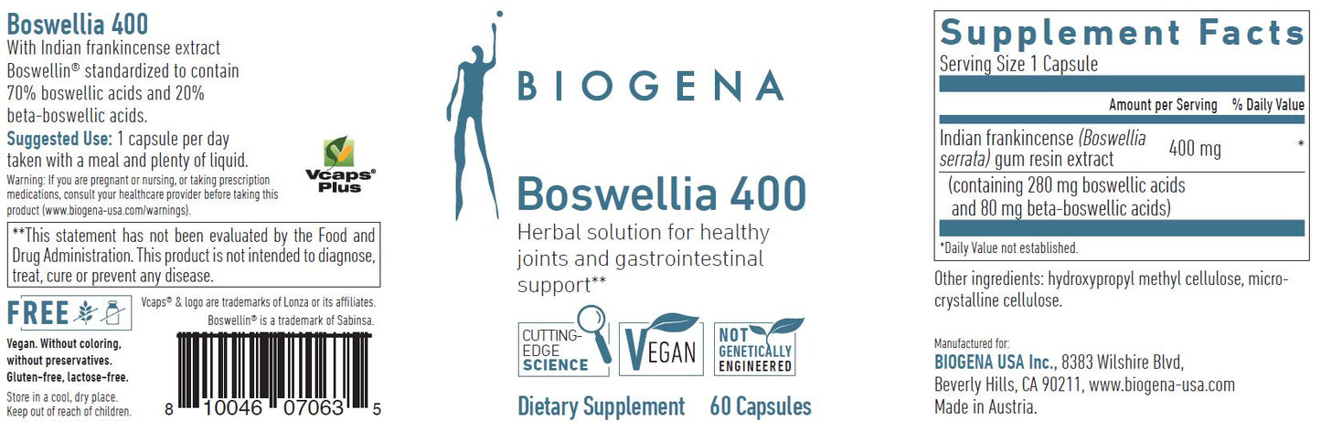 Biogena Boswellia 400