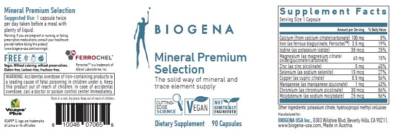 Biogena Mineral Premium Selection