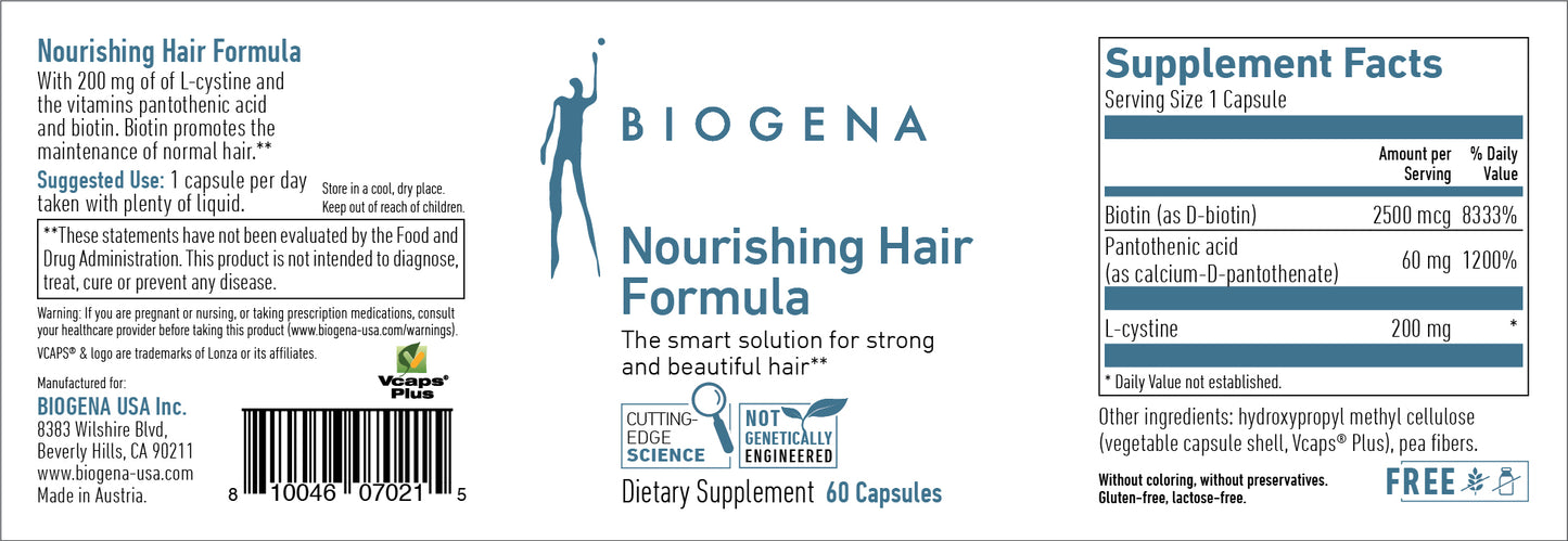 Biogena Nourishing Hair Formula