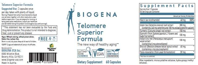 Biogena Telomere Superior Formula