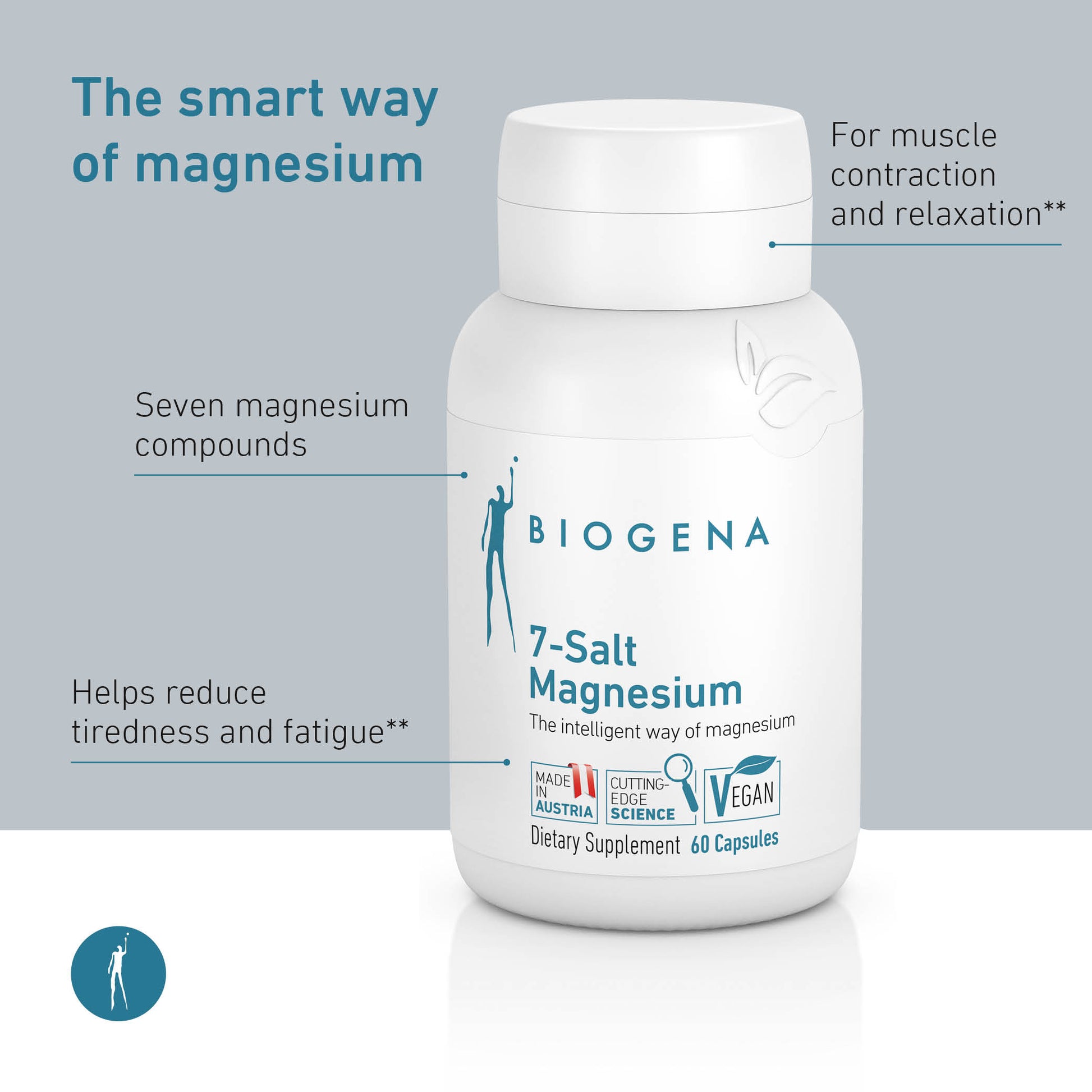 Biogena 7-salt magnesium dietary supplement